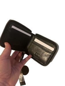 Myra cowhide unisex wallet