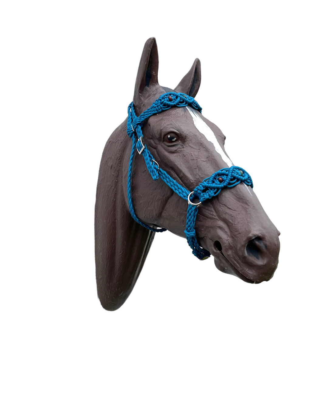 Carribean Beaded Browband Headstall with a fancy braided browband all sizes.