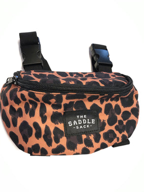 Leopard Saddle Sack