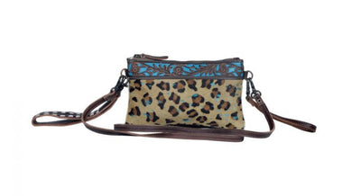 Myra small cheetah belt bag wristlet