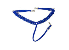 fancy macrame  breast collar with European glass beads