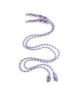 Fancy braided split reins pastel colors with beading....beautiful yet practical