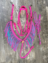 Hot Pink and light Teal Tack set …. All sizes.